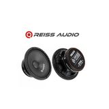 REISS AUDIO Rs-m6ufo Çifti 750wat 300w Rms Premimum Seri 16 Cm Oto Midrange Hoparlör Metal Kapaklı