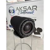 Reiss Audio Rs-Rx8 Bazuka Kabinli 800WAT 400 Rms 20CM Subwoofer Bas Çift Bobin