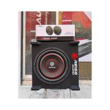 Reiss Audio Rs-SL12Yer Kaplamaz Mini Ayaklı Kabinli 2000Wat 450W Rms Çift Bobin 30 Cm Subwoofer mini Slim Bas