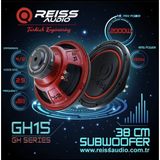 Reiss RS-GH15 Bass Subwoofer 38CM 2000WAT 1000W Rms Power Oto Bufur