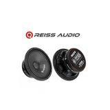 Reiss Rs-M6ufo En Iyisini Isteyenlere Çifti 750Wat-300W Rms Metal Kapaklı 16 Cm Oto Midrange Hoparlör Aksr