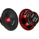 Reiss RS-M8LX 600WAT-300W RMS 20 cm Işıklı Oto Midrange Hoparlör Metal Kapaklı Güçlü Ses