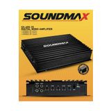 Reiss Soundmax Mono Amfi - Soundmax SX-600.1D Bass Anfisi - 600RMS