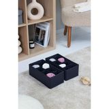 Rek Home 2'li 8 Bölmeli Çocuk Odası Dolap Çekmece Içi Çamaşır Çorap Düzenleyici Petek Akordiyon Organizer - Lacivert