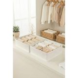 Rek Home 2'li Çekmece Dolap Içi Düzenleyici Saklama Kutusu Çocuk ve Bebek Odası Organizer Set - Beyaz