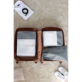 Rek Home 3'lü valiz düzenleyici bavul ıçi organizer set seyehat hurcu - Gri