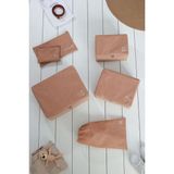 Rek Home 6'lı Bej Valiz Düzenleyici Bavul İçi Organizer Set Seyehat Hurcu