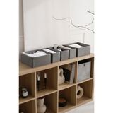 Rek Home 6'lı Gri Çekmece Içi Dolap Çamaşır Düzenleyici Çocuk Odası Katlanır Saklama Kutusu Organizer Set