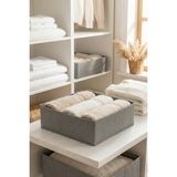 Rek Home Çekmece Dolap Içi Düzenleyici Saklama Kutusu Çocuk ve Bebek Odası Organizer Set - Gri