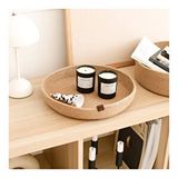 Rek Home Jüt Halat Düzenleyici Saklama Dekoratif 30x5 cm Hasır Sepet Organizer