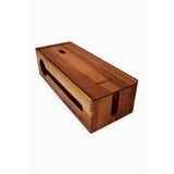 Reka Kablo Organizer - 380mm X 150mm X 110mm - Woodsaka Ceviz