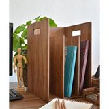 Reka Kitaplık ve Dergilik - 222mm X 220mm X331mm - Woodsaka Ceviz