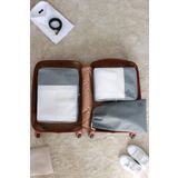 REKHOME 3'lü Gri Valiz Düzenleyici Bavul İçi Organizer Set Seyehat Hurcu