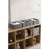 REKHOME 6'lı Gri Premium Çocuk Odası Dolap Çamaşır Çekmece Içi Düzenleyici Saklama Kutusu Organizer