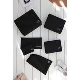 REKHOME 6'lı Siyah Valiz Düzenleyici Bavul İçi Organizer Set Seyehat Hurcu