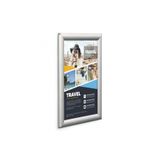 reklam etkisi Çerçeve Alüminyum 25mm A4 (21 x 30 cm) - Gönye Köşeli Ekonomik Snap Frame Poster
