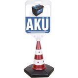 ReklamEdiyoruz Akü Temalı Uyarı Ve Yönlendirme Dubası 1 Adet
