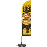ReklamEdiyoruz Börek Temalı Yelken Bayrakv1