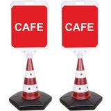 ReklamEdiyoruz Cafe Temalı Reklam Dubası 2'li - 2 Adet