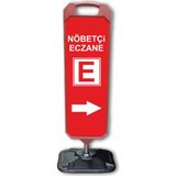 ReklamEdiyoruz Çift Taraflı Nöbetçi Eczane Dubası