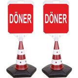 ReklamEdiyoruz Döner Temalı Reklam Dubası 2'li - 2 Adet