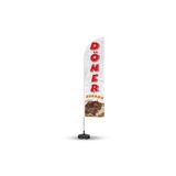 ReklamEdiyoruz Döner Temalı Yelken Bayrak V5