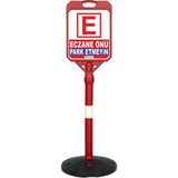 ReklamEdiyoruz Eczane Önü Park Yapmayın Uyarı Dubası Kbbd1