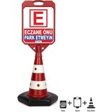 ReklamEdiyoruz Eczane Önü Park Yapmayın Uyarı Dubası Kd1