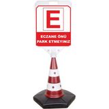 ReklamEdiyoruz Eczane Önü Park Yasaktır Uyarı Dubası