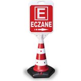 ReklamEdiyoruz Eczane Reklam ve Yönlendirme Tanıtım Dubası - 1 Adet