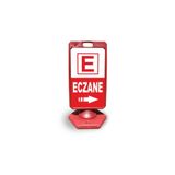 Reklamediyoruz Eczane Reklam Ve Yönlendirme Uyari Dubasi A Tabela Kırmızı