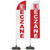 ReklamEdiyoruz Eczane Yelken Bayrak 2'li Paket V3
