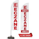 ReklamEdiyoruz Eczane Yelken Bayrak + Nöbetçi Ecz. Baskısı (V1)