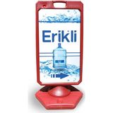 ReklamEdiyoruz Erikli Reklam Ve Yönlendirme Uyari Dubasi A Tabela Kırmızı