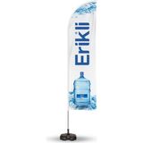 ReklamEdiyoruz Erikli Reklam Yönlendirme ve Tanıtım Yelken Bayragı - Renkli