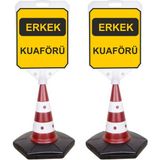 ReklamEdiyoruz Erkek Kuaför Temalı Reklam Dubası 2'li - 2 Adet