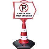 ReklamEdiyoruz Garaj Kapısıdır Park Etmeyiniz Yönlendirme Dubası