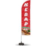 ReklamEdiyoruz Kebab Temalı Yelken ve Reklam Bayrağı