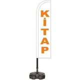 ReklamEdiyoruz Kitap Temalı Yelken Bayrak - Renkli