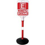 ReklamEdiyoruz Nöbetçi Eczane Reklam ve Yönlendirme Tanıtım Bariyer Dubası - Kırmızı