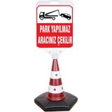 ReklamEdiyoruz Park Yapılmaz Aracınız Çekilir Uyarı ve Yönlendirme Dubası - 1 Adet