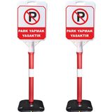 ReklamEdiyoruz Park Yapmak Yasaktır Uyarı Reklam Dubası 2'li