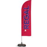 ReklamEdiyoruz Regal Yelken Bayrak Pembe