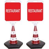 ReklamEdiyoruz Restaurant Temalı Reklam Dubası 2'li - 2 Adet