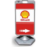 ReklamEdiyoruz Shell Reklam Ve Yönlendirme Uyari Dubasi A Tabela Gri