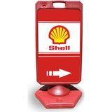 ReklamEdiyoruz Shell Reklam Ve Yönlendirme Uyari Dubasi A Tabela Kırmızı