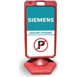 ReklamEdiyoruz Sıemens Reklam Ve Yönlendirme Uyari Dubasi A Tabela Kırmızı