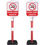 ReklamEdiyoruz Sigara Içmek Yasaktır Uyarı Dubası 2'li