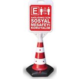 ReklamEdiyoruz Sosyal Mesafeyi Koruyalım Eczane Uyarı Dubası