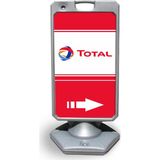 ReklamEdiyoruz Total Reklam ve Yönlendirme Uyarı Dubasi A Tabela Gri